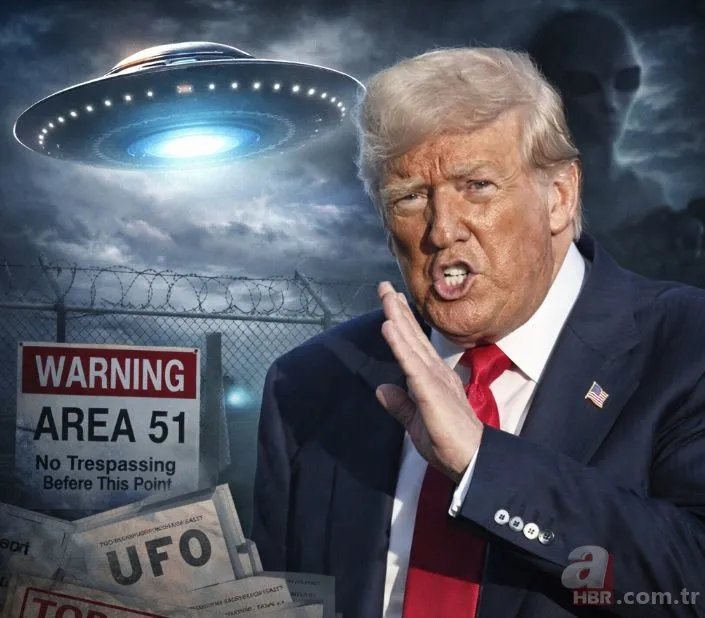 Trump'tan dünyayı sarsacak "uzaylı" itirafı! Yılların sırrı aralanıyor mu? 1