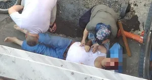 Motosikletliye çarpan sürücü aracını bırakıp kaçtı