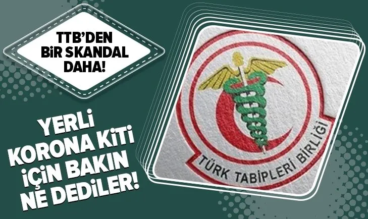 Son dakika: Türk Tabipler Birliğinden yeni skandal! Koronavirüs için geliştirilen yerli kit için bakın ne dediler