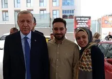 Başkan Erdoğan akaryakıt istasyonu çalışanlarını ziyaret etti! Vatandaşa sigara bıraktırdı: Bıraktım Cumhurbaşkanım!