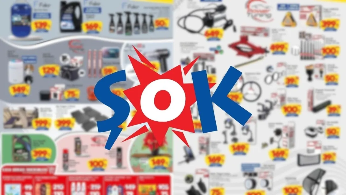 ŞOK 8 Kasım aktüel kataloğunda sürücülere özel fırsat! Oto bakım ürünlerinde büyük indirim: Cam suyu, antifriz, oto süpürge…