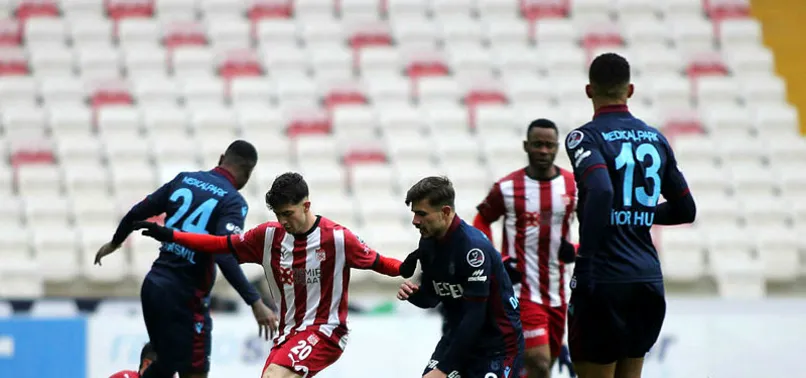 Sivasspor Trabzonspor: 1-1 (MAÇ SONUCU ÖZET)