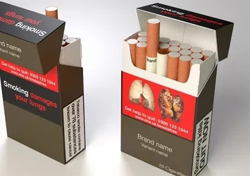 Sigaraya karşı en çirkin renk