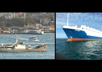 Kilyos'ta Rus savaş gemisi battı