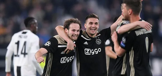 Ajax, Juventus’u eleyerek tarih yazdı!
