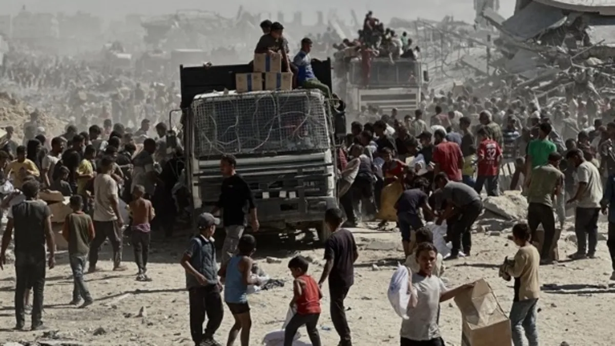 Siyonistlerden Gazze'de kanlı abluka! İnsani yardım kuruluşlarına yasak getirdiler