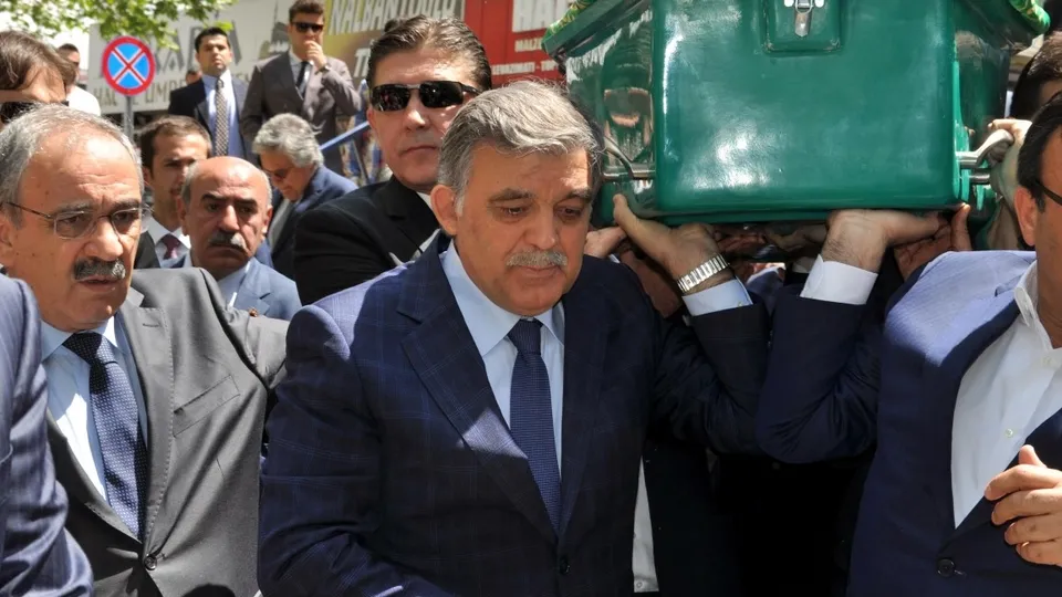 Abdullah Gül'ün babasına veda