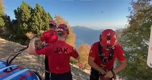 Babadağ yamaç paraşütü pilotlarına eğitim