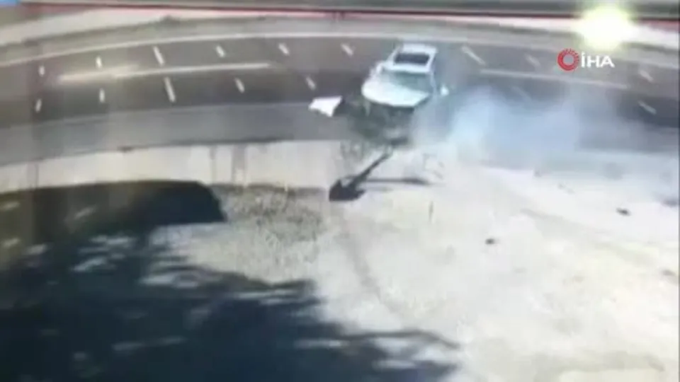 Tekirdağ Malkara’da 3 kişinin öldüğü korkunç kazanın her anı kamerada