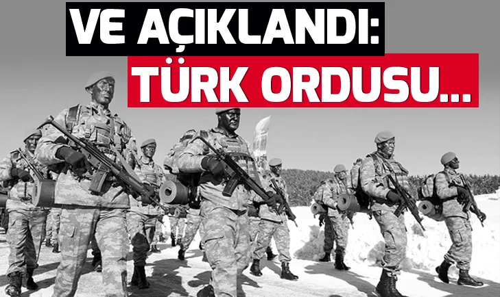 2018 yılı ülkelerin askeri güçleri sıralaması açıklandı