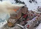 Bolu Kartalkaya Kayak Merkezinde otel yangını