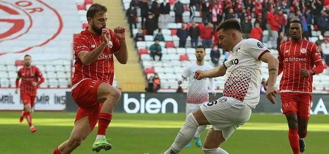 Fraport TAV Antalyaspor: 0 - Gaziantep FK: 0 MAÇ SONUCU ÖZET