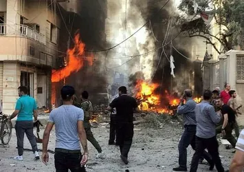 Suriye’nin Haseke kentinde şiddetli patlama