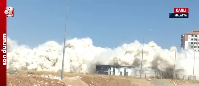 Ağır hasarlı binalar dinamitle yıkılıyor! Dinamitle yıkım nasıl gerçekleştiriliyor?