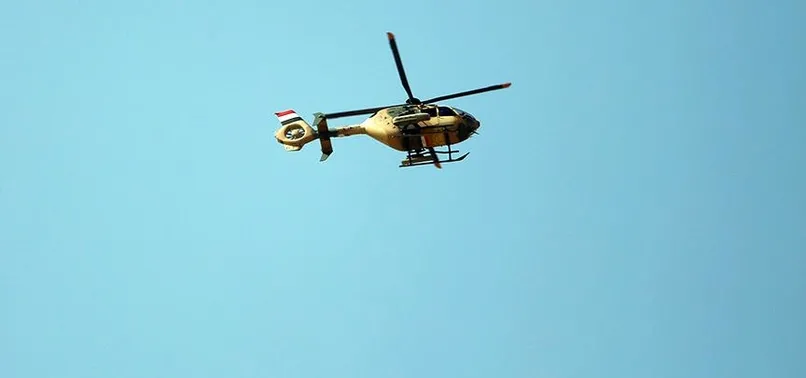 Musul'da askeri helikopter düştü