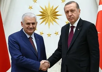 Erdoğan, Yıldırım'ı kabul etti