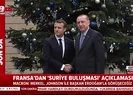 Macrondan Erdoğan ile görüşeceğiz açıklaması