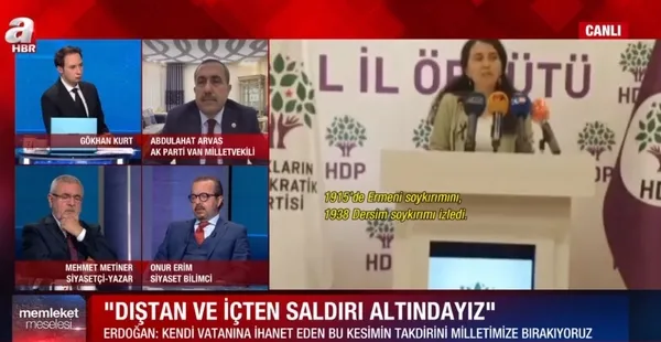 Mehmet Metiner’den CHP ve İYİ Parti’ye soykırım tepkisi!