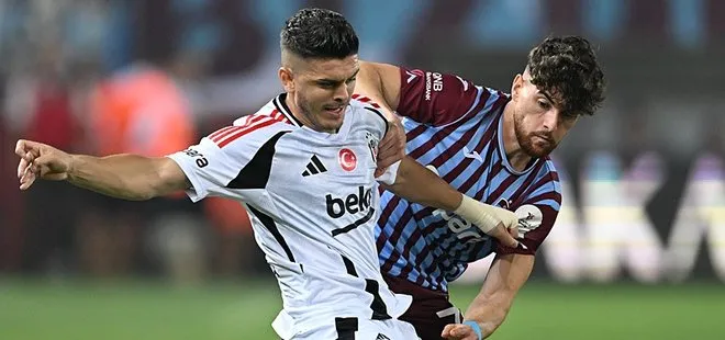 Kazanan yok! Trabzonspor - Beşiktaş derbisi 1-1 berabere bitti