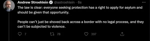 Andrew Stroehlein AB’nin göçmenlere zulmeden Yunanistan’ı nasıl kanunsuzca kolladığını anlattı