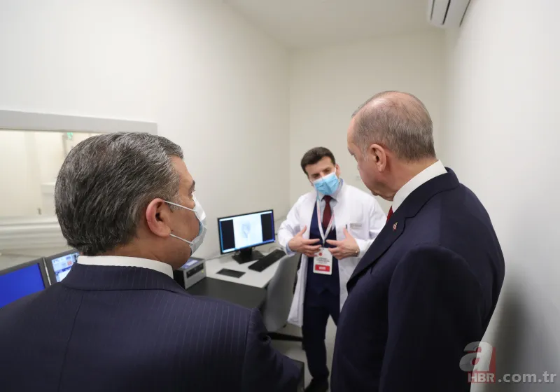 Prof. Dr. Feriha Öz Acil Durum Hastanesi hizmete açıldı! Başkan Erdoğan incelemelerde bulundu 3