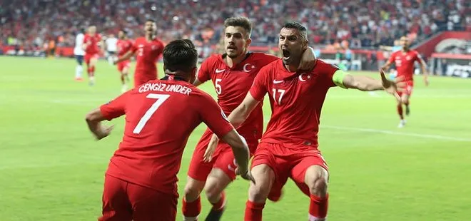 Türkiye Fransa maç özeti, golleri! Türkiye 2-0 Fransa özet ve önemli anları! Tarihi zafer...