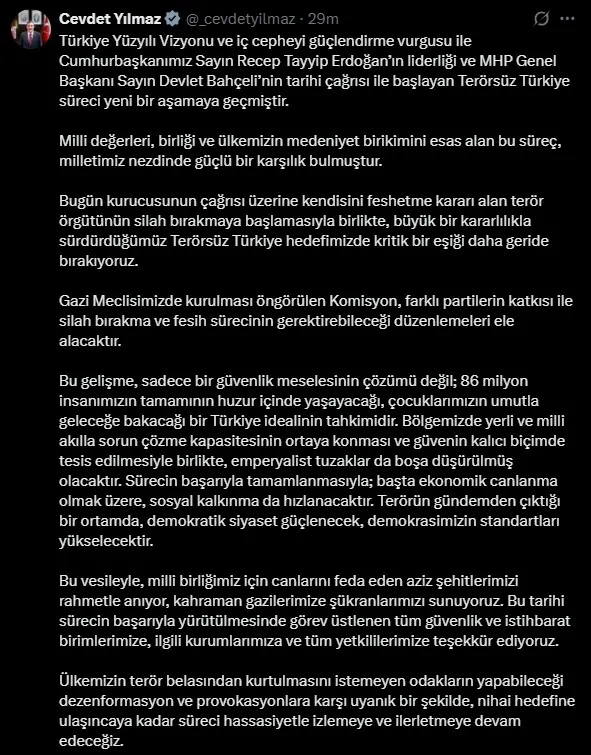 kabine-uyelerinden-teror-orgutu-pkknin-silah-birakmasina-destek-mesaji-1752260818725.jpg (Foto: ahaber.com.tr ekran görüntüsü)