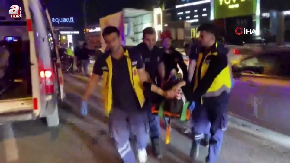 Bursa’da 5 araç birbirine girdi: 3 yaralı