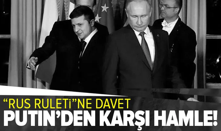 Vladimir Putin'den Ukrayna hamlesi! Zelenskiy'i Moskova'ya davet etti