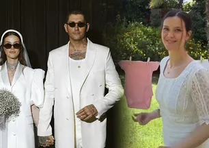 Kız bebek bekleyen İrem Helvacıoğlu'na eşinden "Gaffur" benzetmesi! 