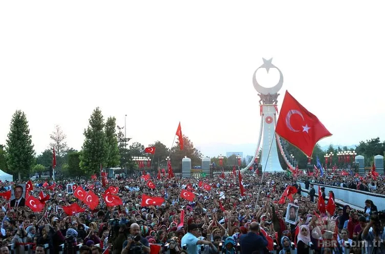 Beştepe'deki Şehitler Abidesi açıldı! Bakın o semboller ne anlama geliyor 4