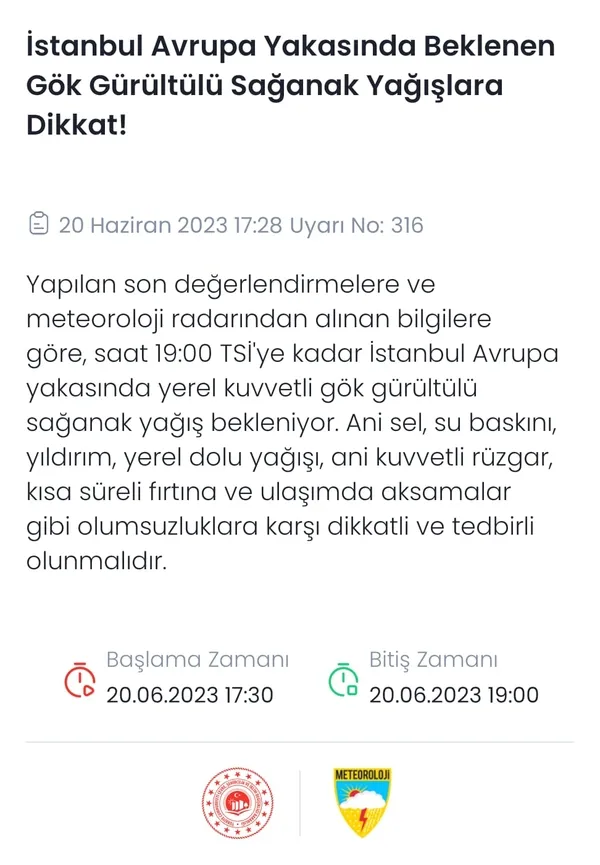 Son dakika | Meteorolojiden İstanbul için "sarı" uyarı: Gök gürültülü sağanak yağış geliyor - 2