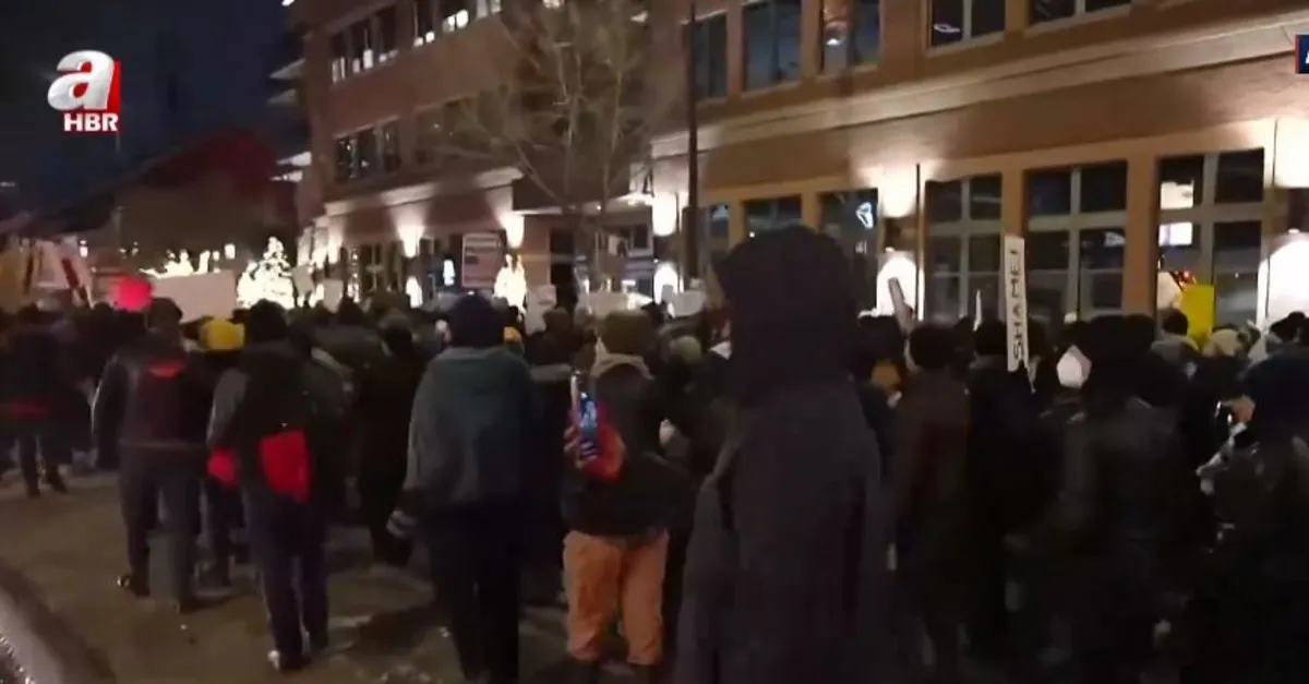 ABD’de göçmen polisi protestosu!
