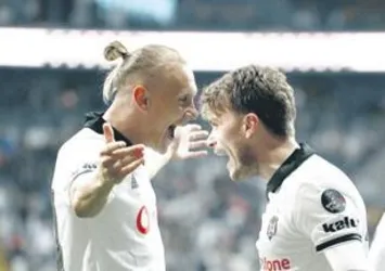 Beşiktaş'ta Adem Ljajic&Vida göz doldurdu