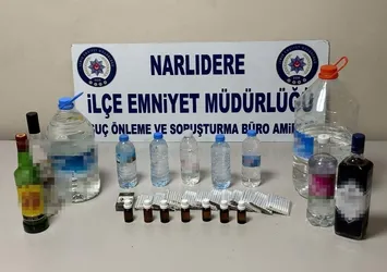 İzmir'de sahte içki operasyonu: 2 kişiye adli işlem