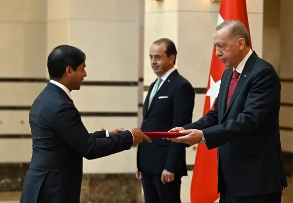 1689258726424.jpg Büyükelçilerden Başkan Erdoğan'a güven mektubu sunumu! - 5