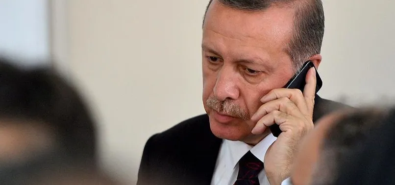 Başkan Erdoğan, Merkel ile görüştü