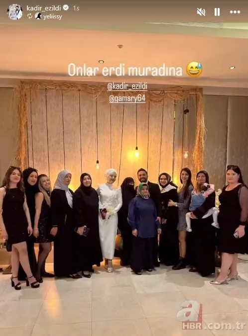 Gelinliği dikkat çekti! Kadir Ezildi ile Gamze Türkmen evlendi 7