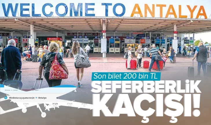 Rusya’dan seferberlik kaçışı!
