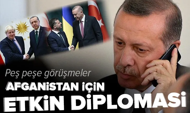 Başkan Erdoğan’dan peş peşe görüşmeler | Afganistan için etkin diplomasi