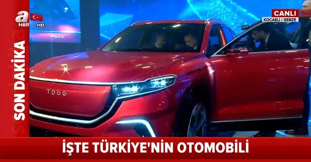 Baskan Erdogan Yerli Otomobilin Direksiyonuna Gecti Video Son Dakika Haberi Ahaber Video Izle