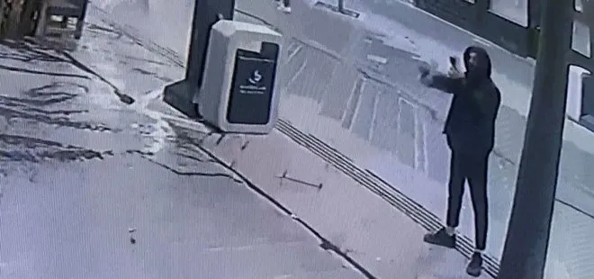 Önce not gönderdiler ardından kurşunladılar! O anlar kamerada