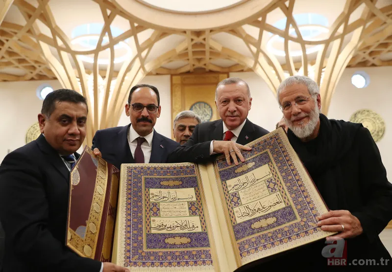 Başkan Erdoğan İngiltere'deki Cambridge Camisi'ni açtı 24