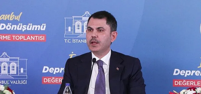 İstanbul Kentsel Dönüşüm Komisyonu kuruluyor! Bakan Murat Kurum açıkladı