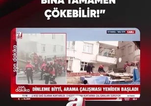 "BİNA TAMAMEN ÇÖKEBİLİR"