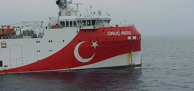 İşte Oruç Reis’in faaliyet sahasını gösteren harita