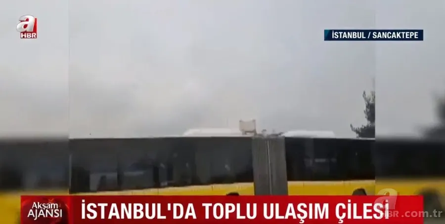 Vatandaşın İETT çilesi! İşte yolda kalan otobüsler... 2