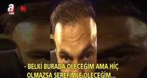 Köprüdeki o anları böyle kaydetti!