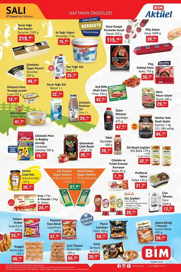 14 Kasım BİM aktüel ürünler kataloğu: BİM’e 349 TL’ye fön makinesi, 229 TL’ye power bank, 229 TL’ye akıllı saat, 17 TL’ye saklama kabı geliyor