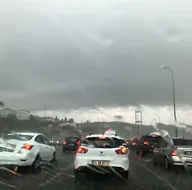 İstanbulda şiddetli yağış